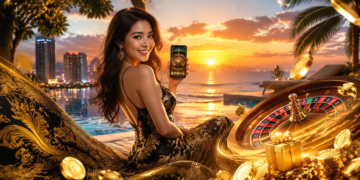 Cảnh thành phố Đà Nẵng về đêm gợi không khí xem thể thao và phân tích kèo trực tuyến sôi động