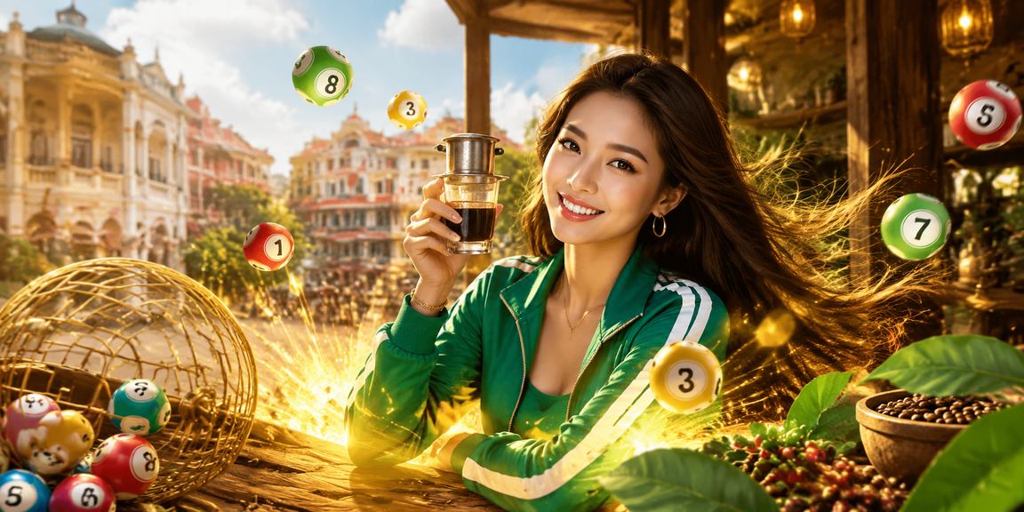 Người dùng theo dõi xổ số và jackpot tại quán cà phê ở Thành phố Hồ Chí Minh